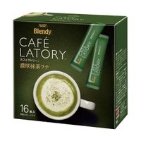 AGF Blendy Café Latory Sticks Rich Matcha Latte (16 sticks