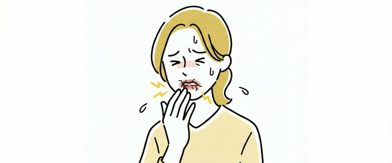 唇が乾燥・荒れる主な原因