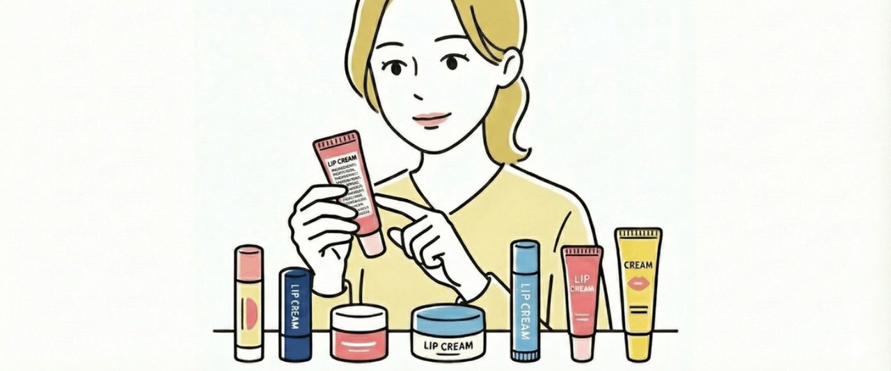 リップクリームの選び方【悩み・目的別】