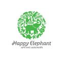 Happy Elephant