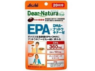 朝日食品集團 Dear Natura 親愛的-的Natura風格EPA·DHA（80粒）