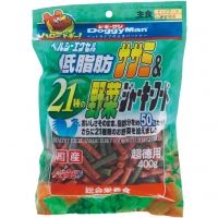 ヘルシーＥＸ　低脂肪ササミ野菜ジャーキー　４００ｇ