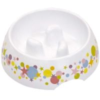 ドギーマン　ゆっくりデコボコ食器　Ｍ　１個