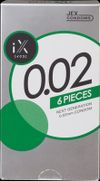 Jex Condom 0.02 1000 (6 pieces)