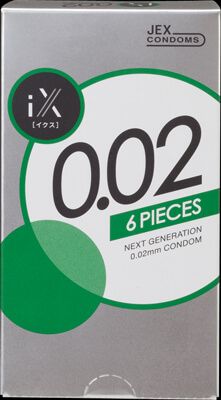 Jex Condom 0.02 1000 (6 pieces)