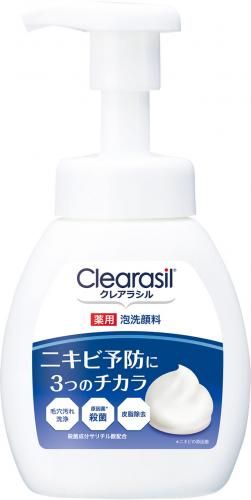 的Clearasil泡沫洁面泡沫10（200ml）中
