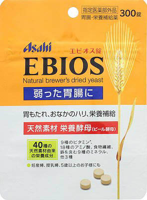 朝日食品集團 愛表斯/EBIOS Asahi EBIOS 愛表斯錠 益生菌 天然酵母 300錠