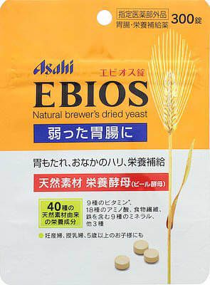 Asahi EBIOS 爱表斯锭 益生菌 天然酵母 300锭