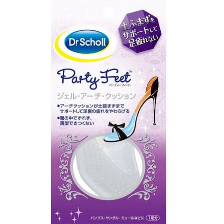 Dr. Scholl's Party Feet Gel Arch Cushion, 1 pair