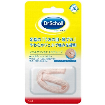 Reckitt Benckiser Japan Dr.scholl/爽健 一個紹爾博士的凝膠襯墊與管