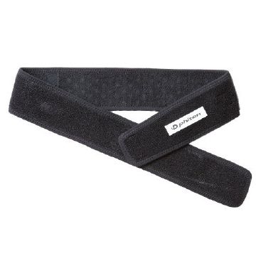 Sports belt black / black 85cm