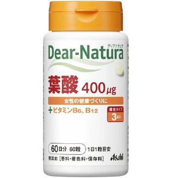 朝日食品集團 Dear Natura Dear-Natura 葉酸 60粒