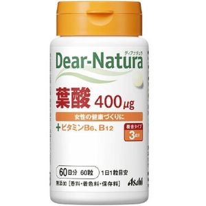 Dear-Natura folic acid 60 tablets