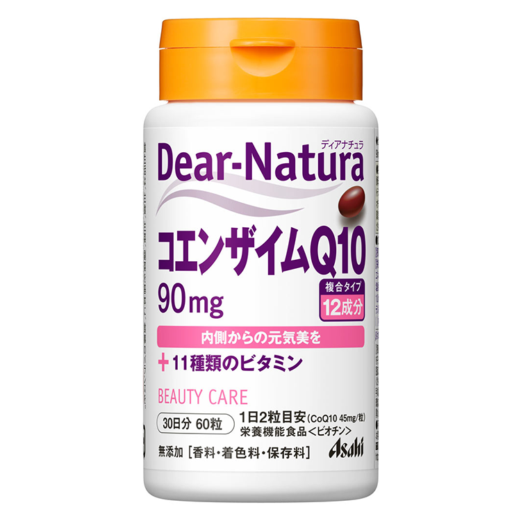 朝日食品集團 Dear Natura 朝日食品 Dear-Natura 輔酶Q10 60粒