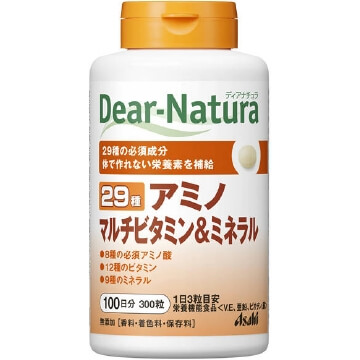 朝日食品集團 Dear Natura Dear-Natura 29 氨基酸 多維生素&礦物質 300粒