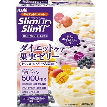 スリムアップスリム ダイエットケア 果実ゼリー 6食