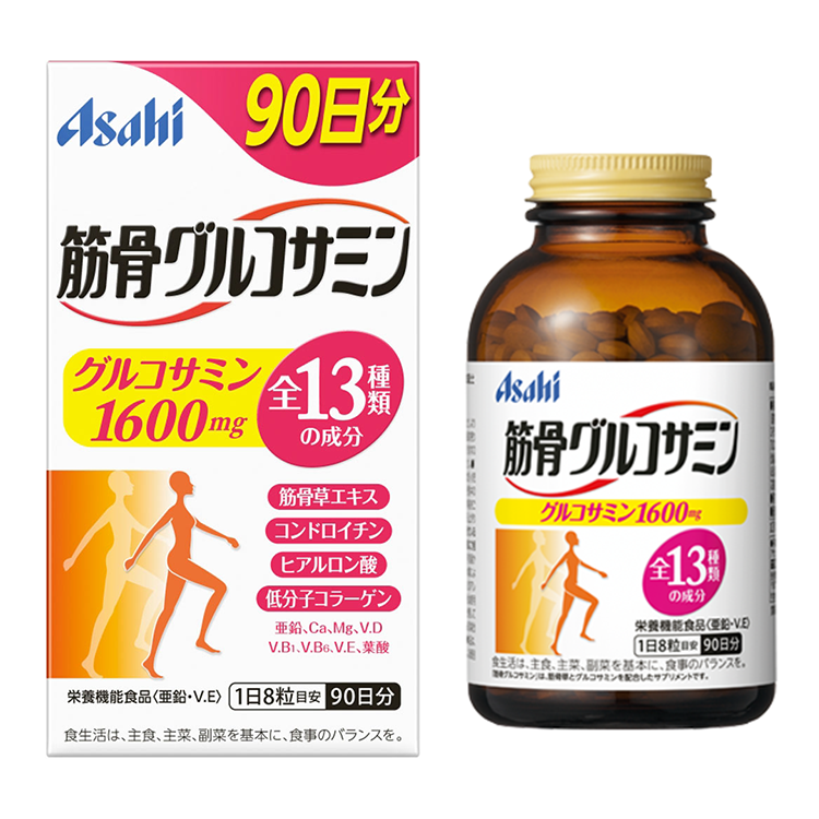 朝日食品集團 Asahi朝日 筋骨葡萄糖胺軟骨素 720粒