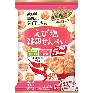 美体重塑 杂谷煎饼虾盐味 22gx4包