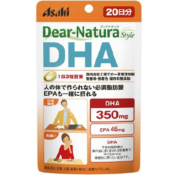 朝日食品集團 Dear Natura 親愛的-的Natura風格DHA 60粒