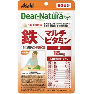 Dear-Natura Style 鉄×多種維他命 60粒