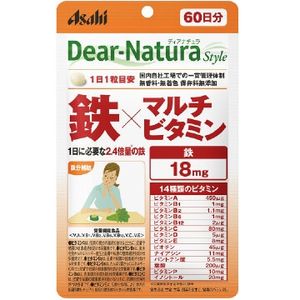 Dear-Natura Style iron × multi-vitamin 60 Capsules