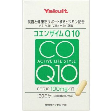 Yakult Health Foods Coenzyme Q10 60 capsules