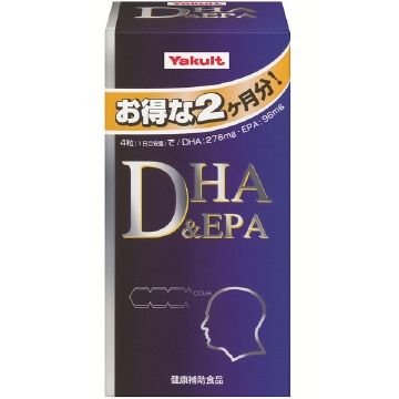 ヤクルトヘルスフーズ  DHA&EPA 240粒