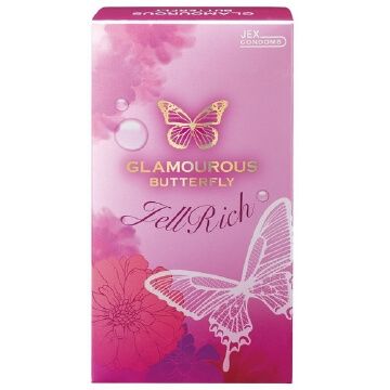 Glamorous Butterfly Gel Rich 8 pieces