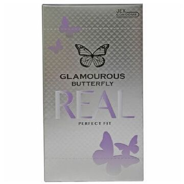 Eight glamorous butterfly real