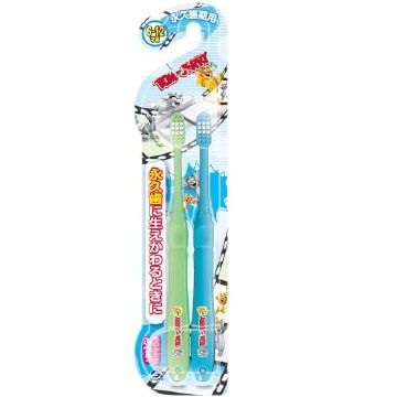 Tom & Jerry Toothbrush for ages 6-12, for permanent teeth, pack of 2