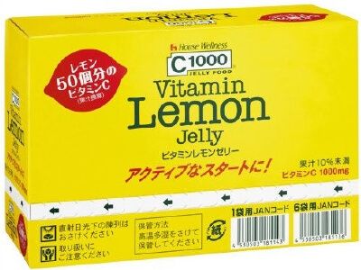 C1000 維生素檸檬果凍 (180克 x 6包)