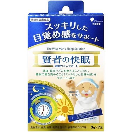 大冢制药哲学家的睡眠睡眠节律支持7包裹