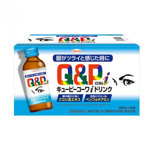 興和新藥 Q&P Kowa i能量飲料 100ml×10瓶