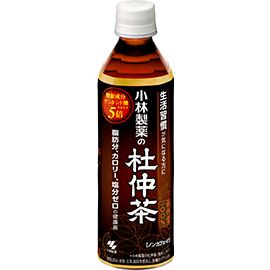 Kobayashi Pharmaceutical du zhong tea bottle black 500ml