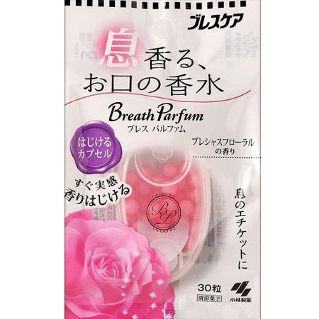 小林製薬 ブレスケア 息香る、お口の香水 ブレスパルファム プレシャスフローラルの香り 30粒