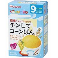 Tezukuri Ouen Just Microwave Corn Bread 20 g × 4 packets