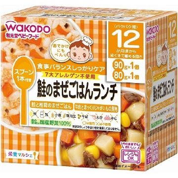 栄養マルシェ 鮭のまぜごはんランチ 90g×1+80g×1