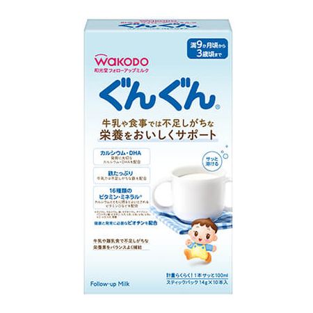 后续牛奶稳步棒包装14gx10毛囊
