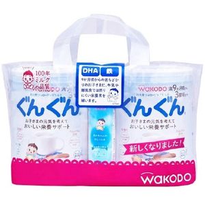 Follow Up Gungun 830g x 2 cans + baby wipes