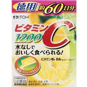 Vitamin C 1200 Value Pack (2g, 60 Bags)
