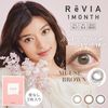 ReVIA 1month CIRCLE [Color contact lenses/1month/non-prescription/2 pieces]