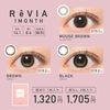 ReVIA 1month CIRCLE [Color contact lenses/1month/Prescription available/1 piece]