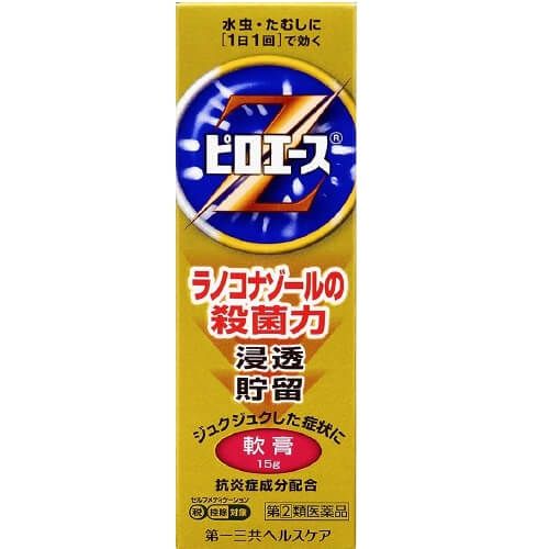 【指定第2類医薬品】  ピロエースZ軟膏 15g