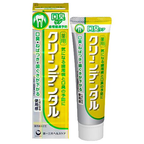 第一三共健康護理 Daiichi Sankyo公司清潔牙齒中號口臭護理50克
