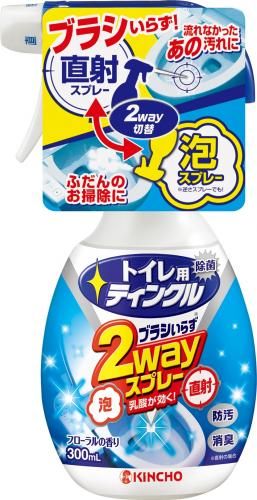 Toilet Twinkle direct-foam 2way spray body 300mL