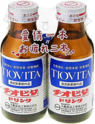 치오비타 드링크 100mL×2병