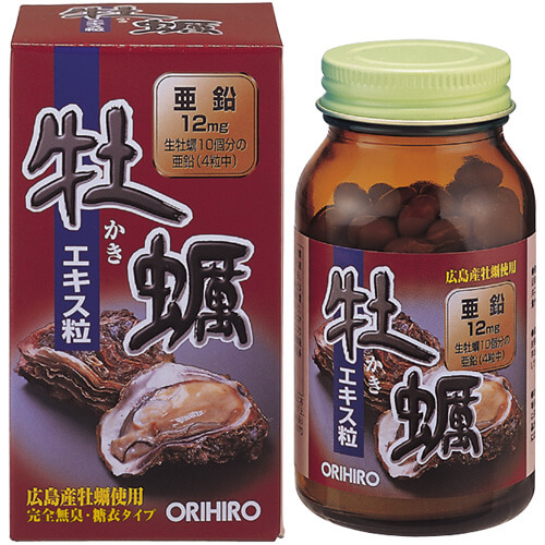 ORIHIRO Orihiro 牡蠣精華營養粒 120粒