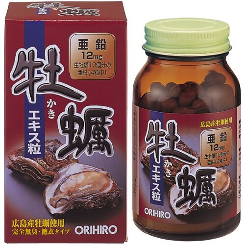 Orihiro 牡蛎精华营养粒 120粒