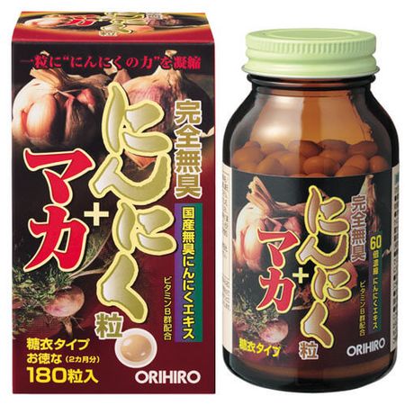 オリヒロ 完全無臭にんにく粒 180粒