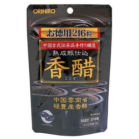 オリヒロ 香醋カプセル徳用 216粒